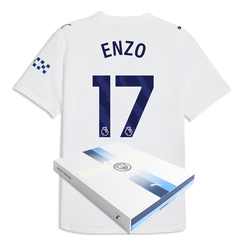 Manchester City Third Authentic Jersey 2026/27 With ENZO 17
