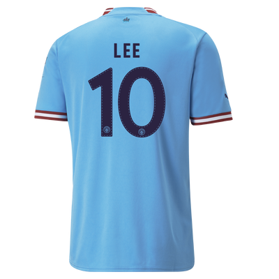 Manchester City Home Jersey 2022/23 with LEE 10 printing