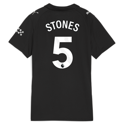 Women's Manchester City Away Jersey 2025/26 With STONES 5 Printing