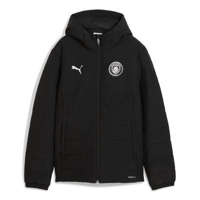 Chaqueta acolchada con capucha Manchester City Entrenamiento para niños 2025/26