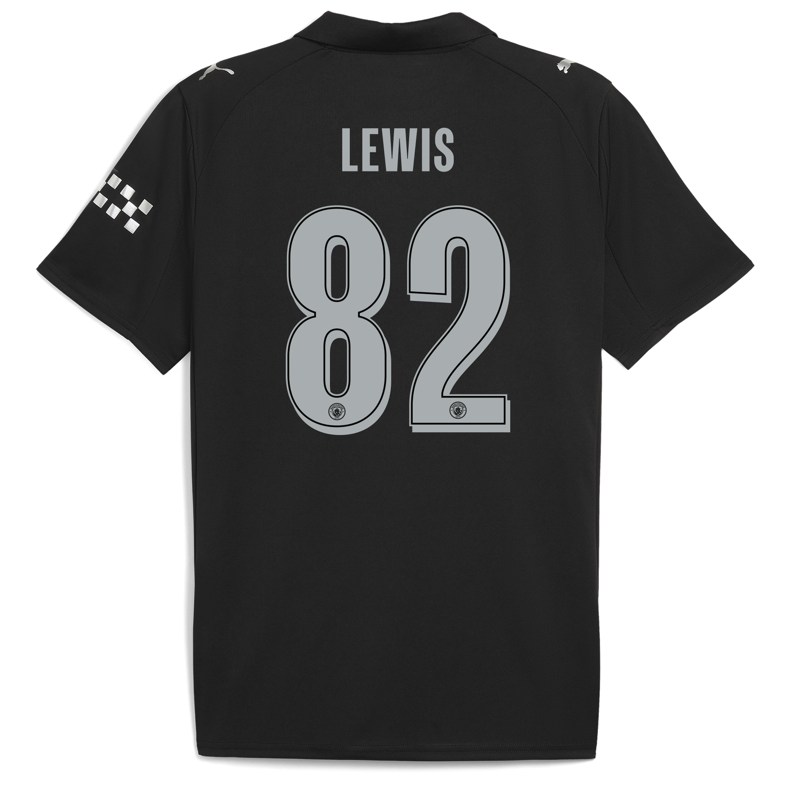 マンチェスター・シティ 2025/26 アウェイ LEWIS 82プリント付き