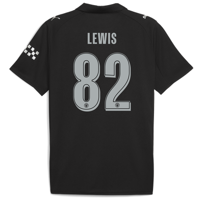 Maillot Extérieur Manchester City 2025/26  Avec Impression LEWIS 82