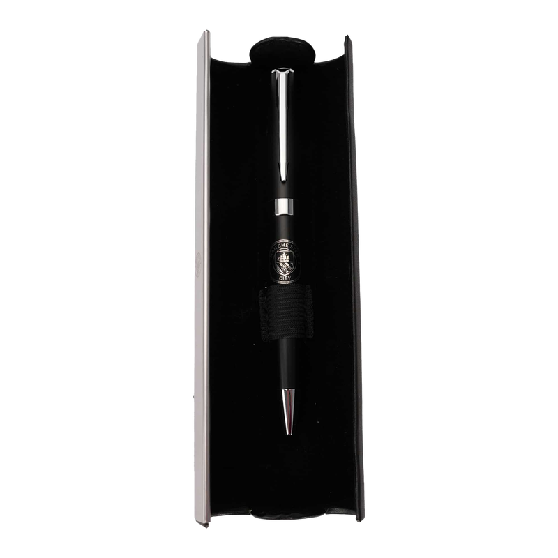 MCFC FW SATIN BARREL PREMIUM PEN - blue