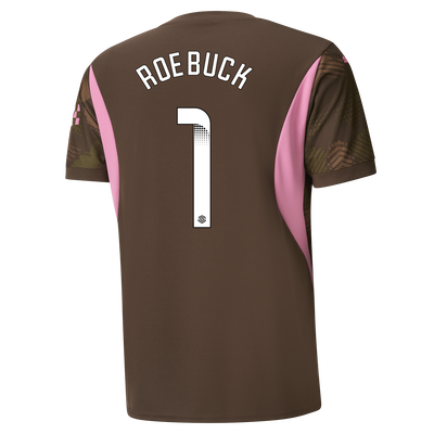 Manchester City Goalkeeper Jersey 2024/25 With ROEBUCK 1 Printing