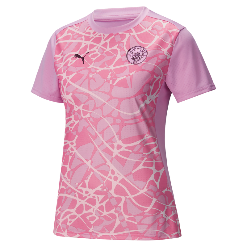 MCFC MW WMNS PREMATCH SS JERSEY - pink icing