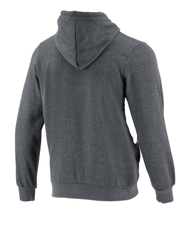 MCFC FW FULL ZIP LOGO HOODIE - grey