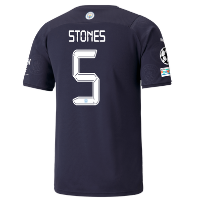 Manchester City 3rd Shirt 21/22 with John Stones printing
