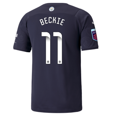 Camiseta 3ª Equipación Manchester City 21/22 con estampado de Janine Beckie
