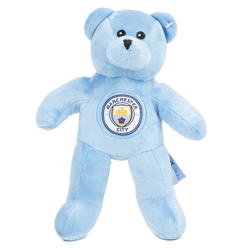 MCFC FW BLUE BEANIE BEAR - light blue