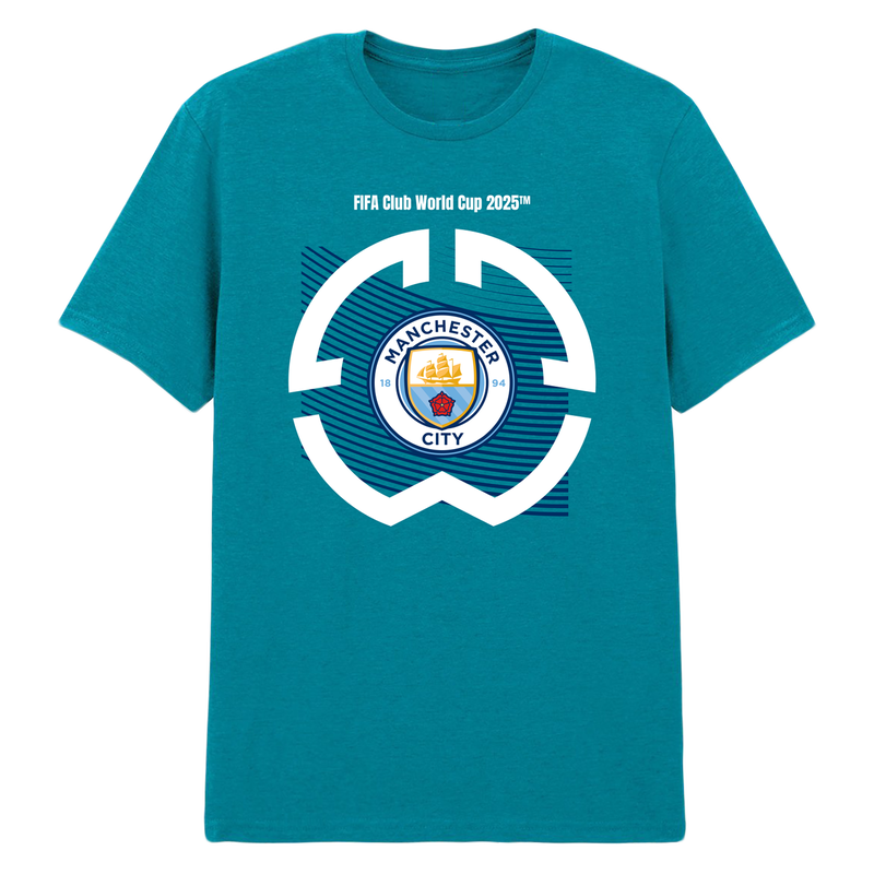 MCFC CWC25 GRAPHIC TEE - blue