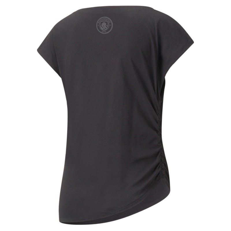MCFC WOMENS STUDIO FOUNDATION TEE - black