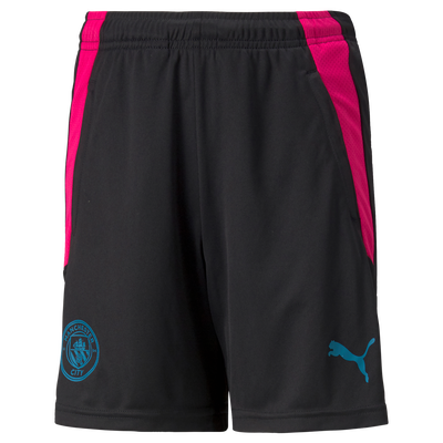 Kids Manchester City Training Shorts with pockets