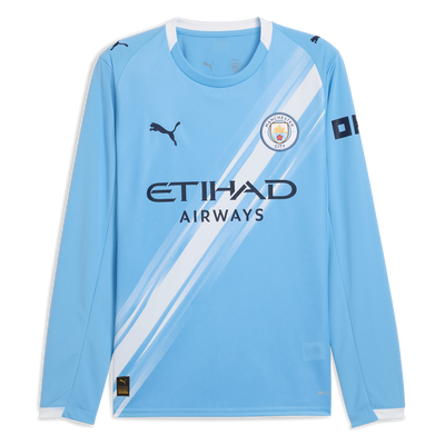 Manchester City Home Jersey 2025/26 Long Sleeve