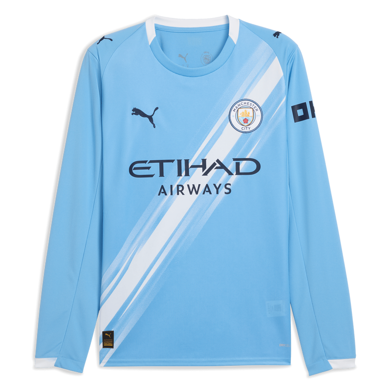 MCFC RP MENS HOME JERSEY LS - team light blue