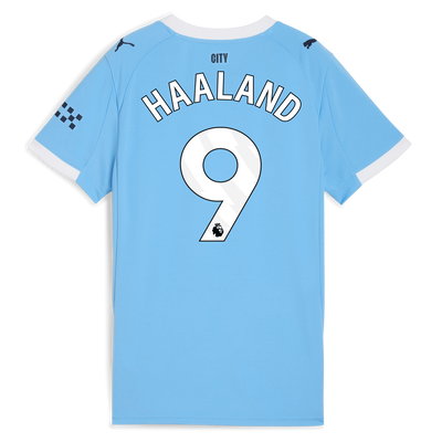 Maillot domicile femme Manchester City 2025/26 avec impression HAALAND 9