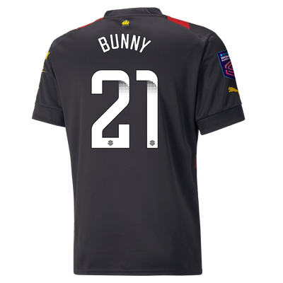 Camiseta 2ª Equipación Manchester City 2022/23 con estampado de BUNNY 21