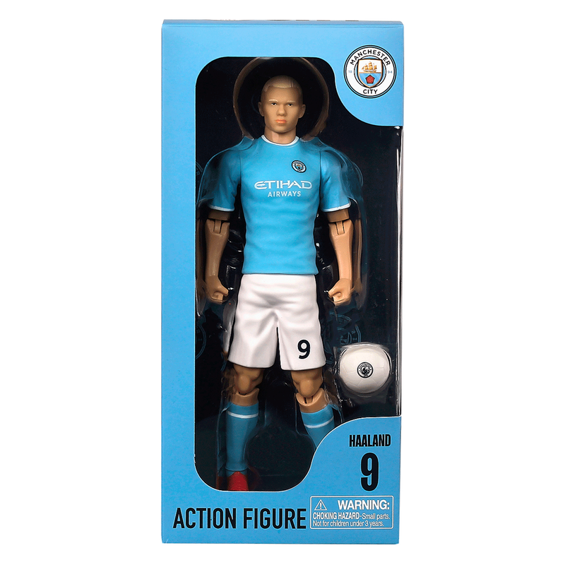 MCFC HAALAND ACTION FIGURE ES - blue