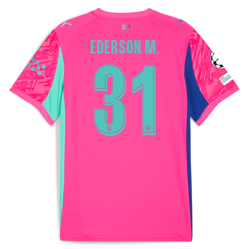 MENS GK JERSEY SS-EDERSON M-31-EPL-PL - pink