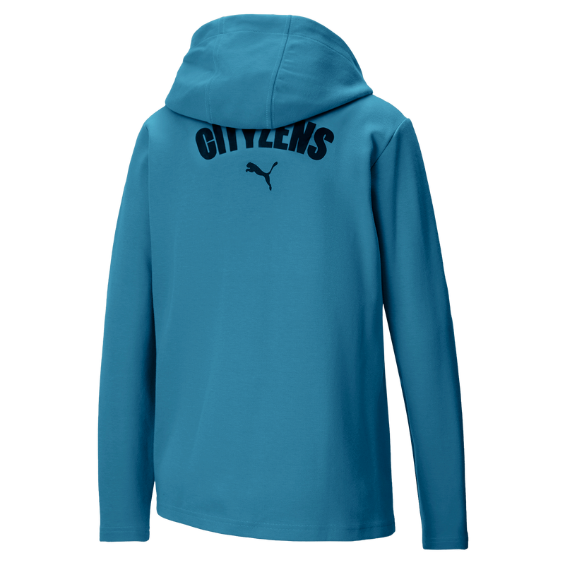 MCFC LW WMNS CASUALS HOODY JKT - blue