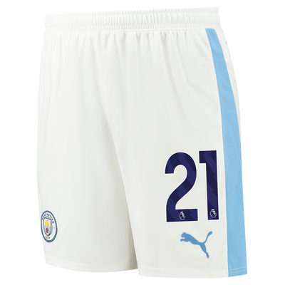 Manchester City pantalones cortos de fútbol 2023/24 con #21