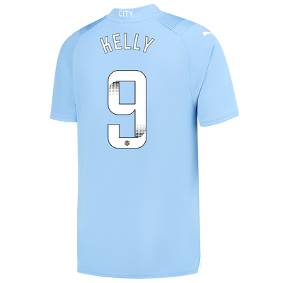 Camiseta 1ª Equipación Manchester City 2023/24 con estampado de KELLY 9
