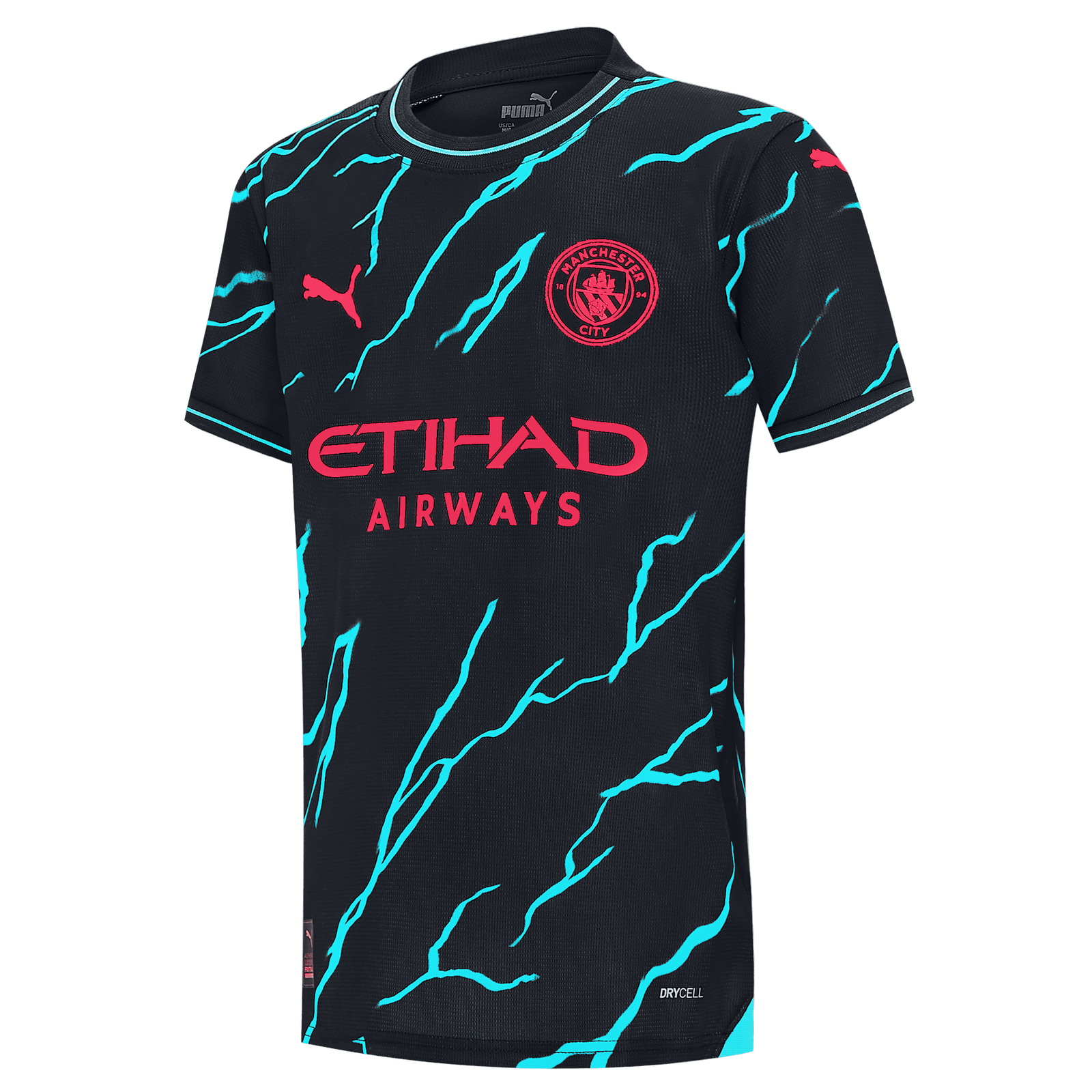 Camiseta 3ª Equipación Manchester City 2023/24 con estampado de HAALAND 9