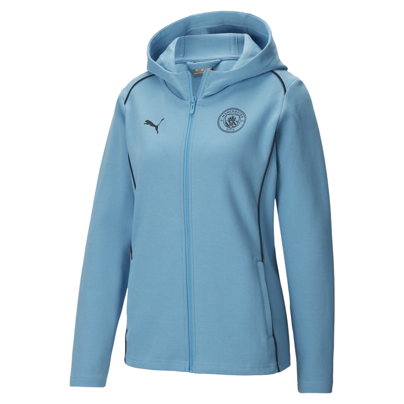 MCFC LW WMNS CASUALS HOODY JKT - blue