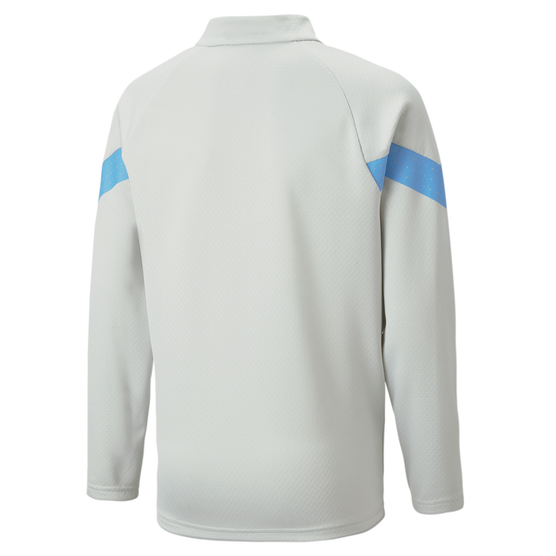 MCFC TR KIDS TRAINING 1/4 ZIP TOP - grey violet