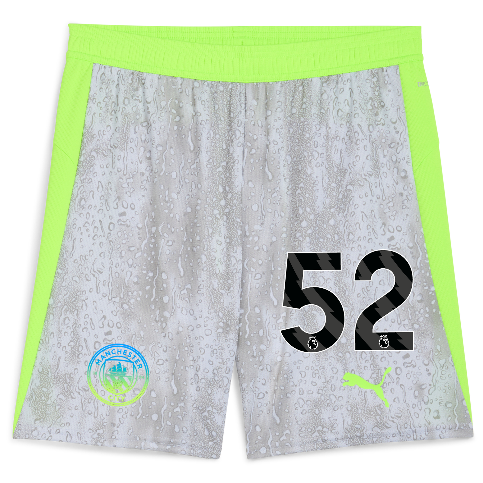 Pantaloncini Da Calcio Manchester City 2023/24 - Borgogna, Materiale Traspirante PUMA - Foto 9