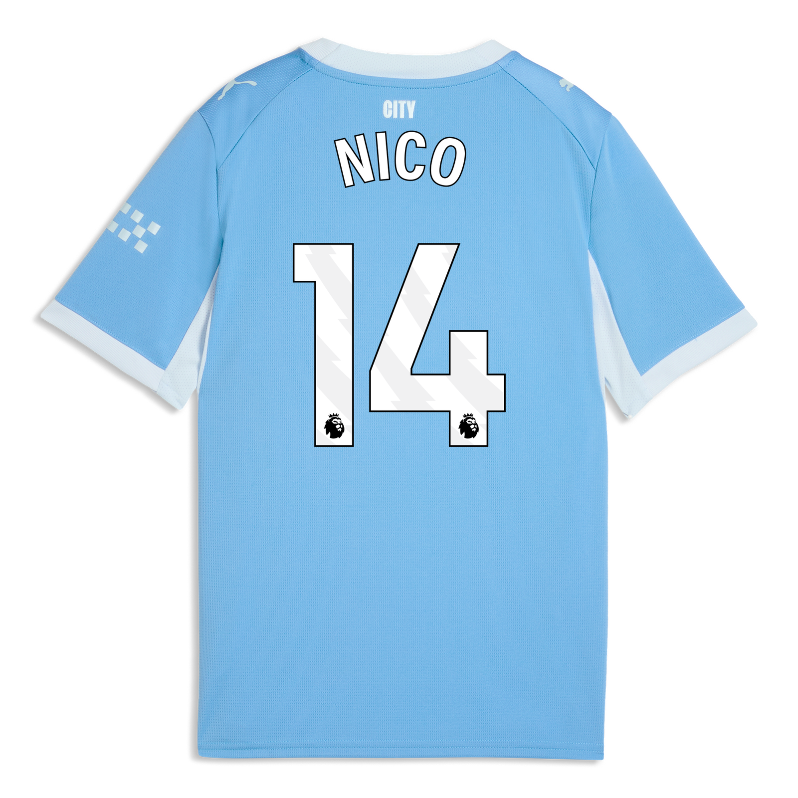 キッズ マンチェスター・シティ ホームユニフォーム 2026/27 NICO 14