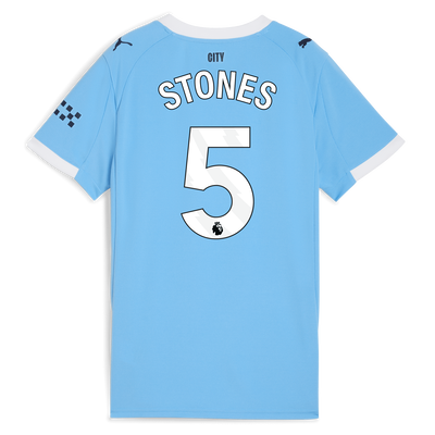 Women's Manchester City Home Jersey 2025/26 With STONES 5 Printing