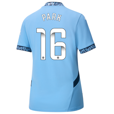 Women's Manchester City Home Jersey 2024/25 With PARK 16 Printing