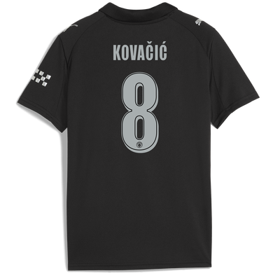 Maillot Extérieur Manchester City pour enfants 2025/26  Avec Impression KOVAČIĆ 8