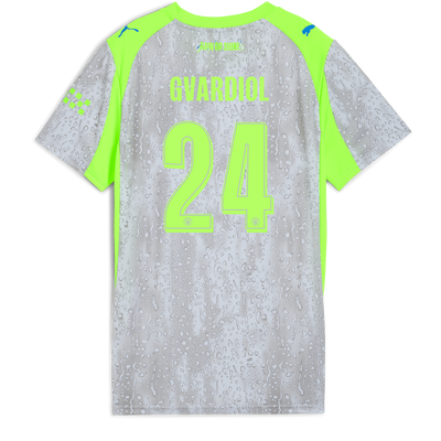 Dames Manchester City 2025/26 Derde Shirt met bedrukking van GVARDIOL 24 Printing