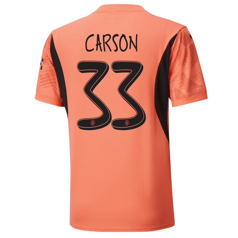 MENS GK JERSEY SS-CARSON-33-EPL-PLC - orange