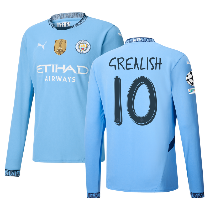 Man city champions league shirt discount