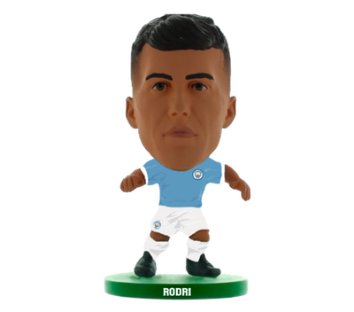 Manchester City SoccerStarz Rodri Mini Action Figure