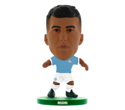 Minifigura de acción Manchester City SoccerStarz Rodri