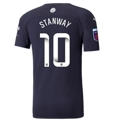Camiseta Authentic 3ª Equipación Manchester City 21/22 con estampado de Georgia Stanway