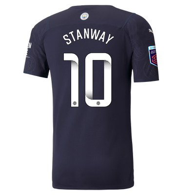 Man City Maglia Gara Third Authentic 21/22 con stampa Georgia Stanway