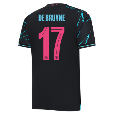Manchester City Derde Shirt 2023/24 met DE BRUYNE 17 bedrukking