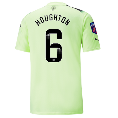 Manchester City Third Jersey 2022/23 with HOUGHTON 6 printing