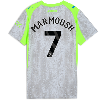 Womens' Manchester City Third Jersey 2025/26 With MARMOUSH 7 Printing