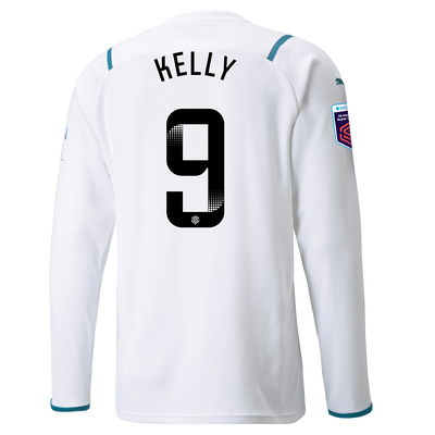 Manchester City Away Shirt Long Sleeve 21/22 with Chloe Kelly printing