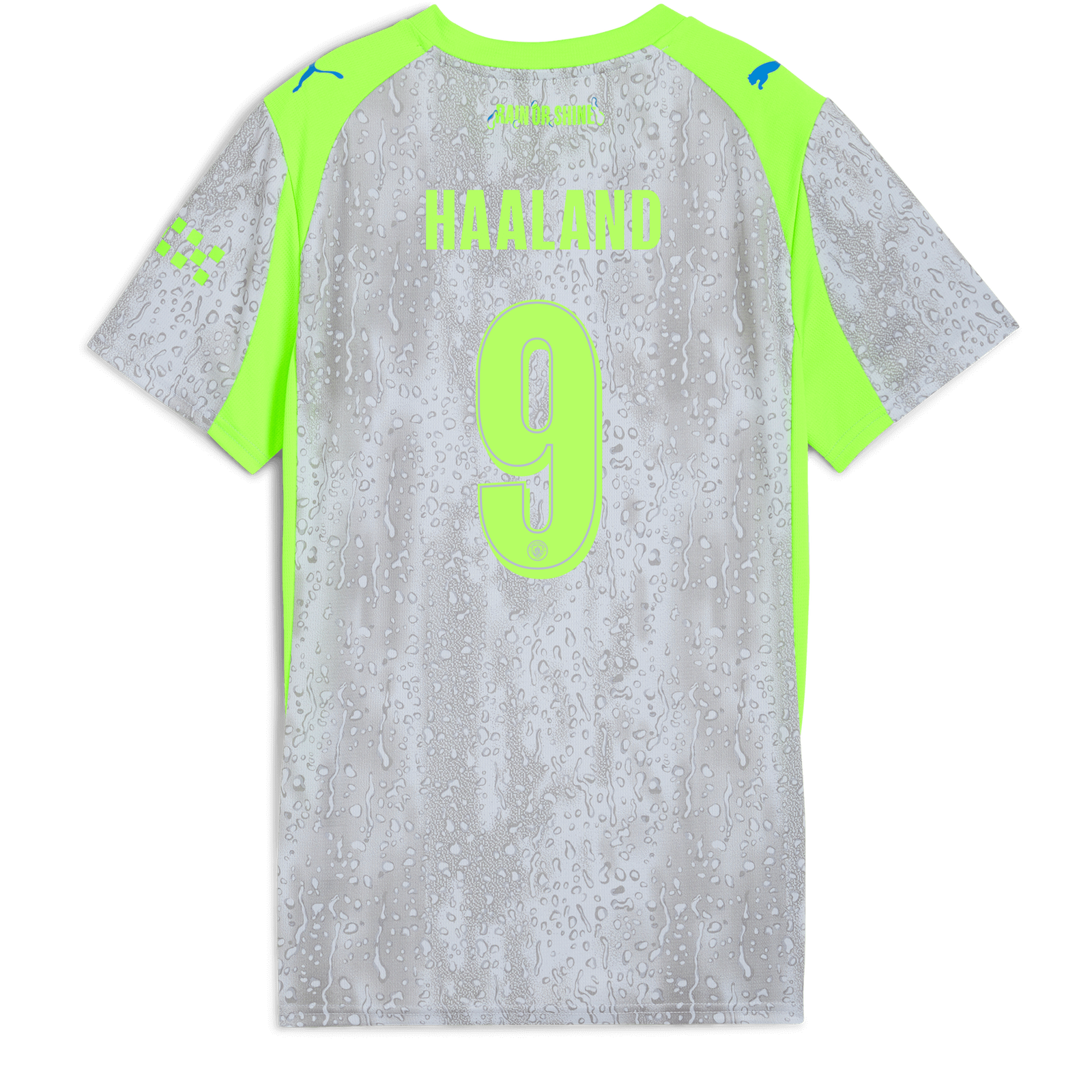 Womens' Manchester City Third Jersey 2025/26 With HAALAND 9