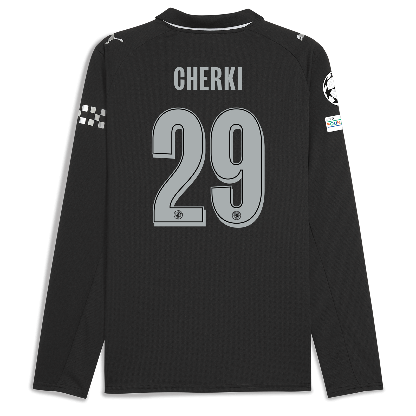 マンチェスターシティ長袖 マンチェスター・シティ 2025/26 アウェイ 長袖 CHERKI 29