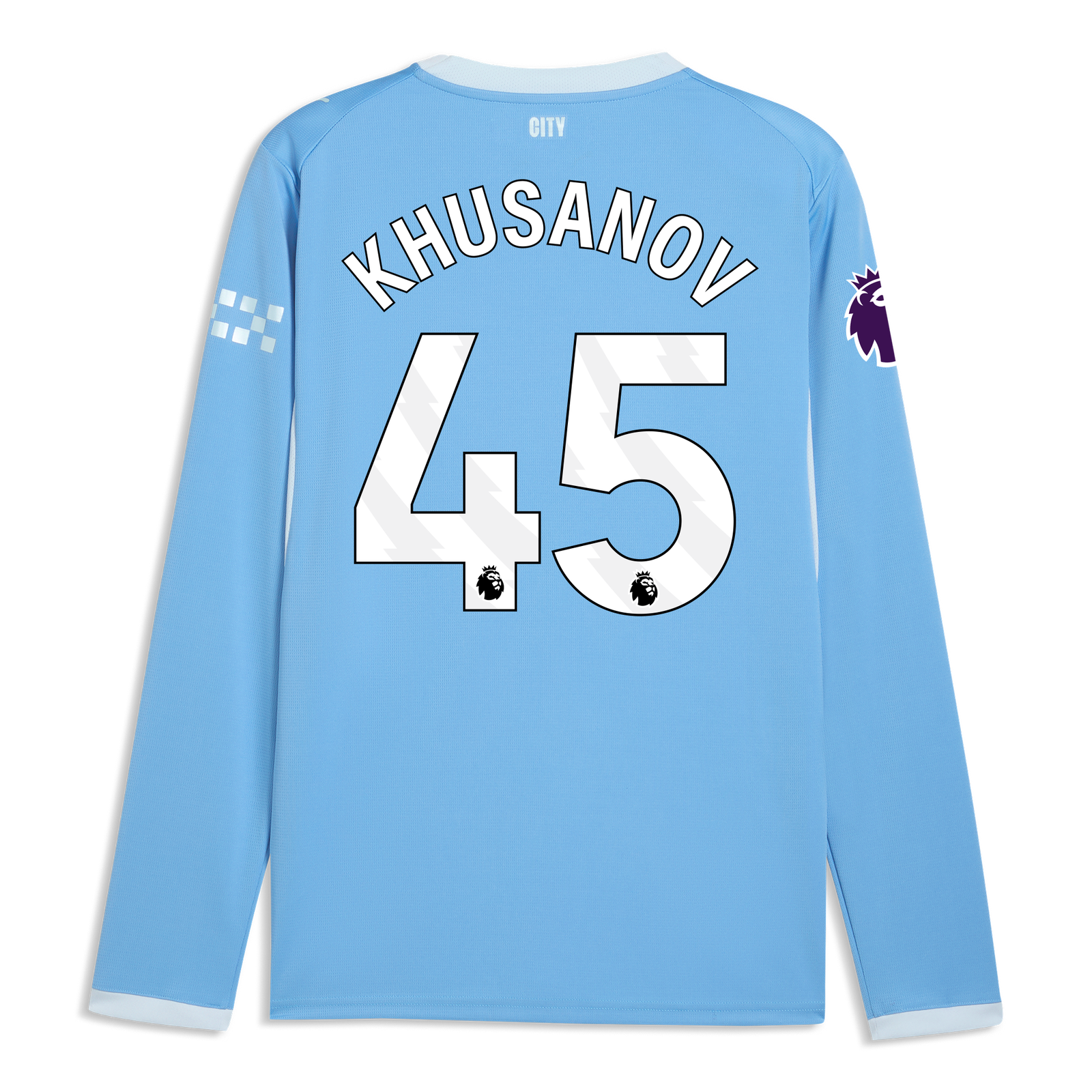 マンチェスター・シティ ホーム ユニフォーム 2026/27 長袖 KHUSANOV