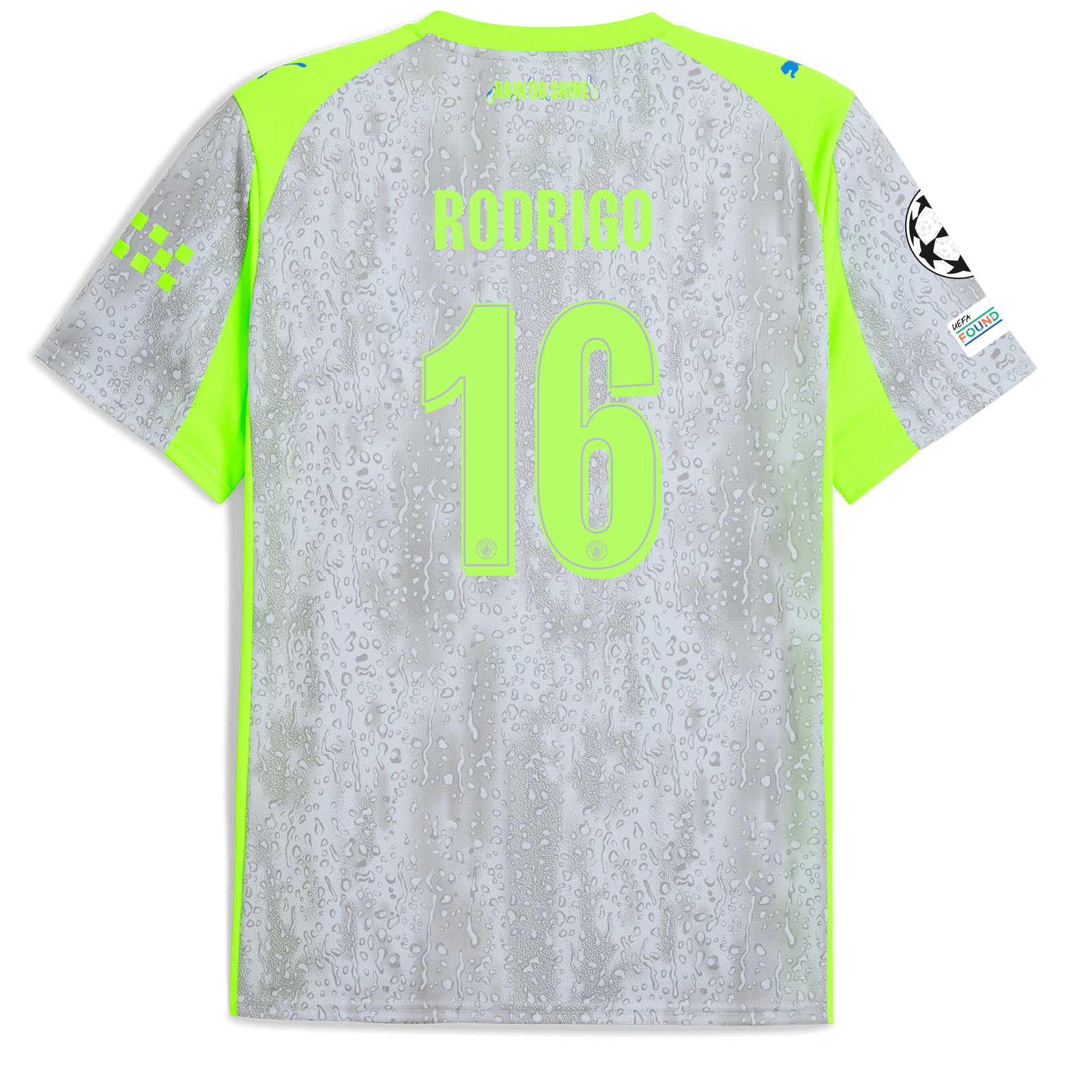 マンチェスター・シティ Rodrigo 16番 半袖 シャツ マンチェスター・シティ RODRIGO 16 シャツ