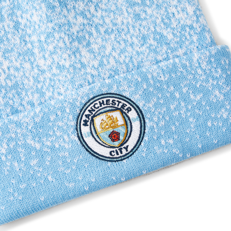 MCFC FW MENS SPECKLED BEANIE - light blue