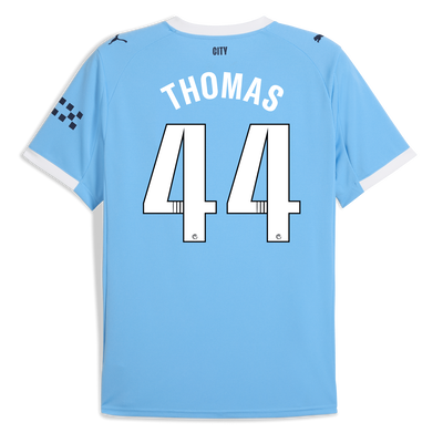 Manchester City Home Jersey 2025/26 With THOMAS 44 Printing